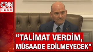 Bakan Soylu: "Ülkemizi terörle sınamaya çalışmasınlar" HDP'ye yürüyüş tepkisi!