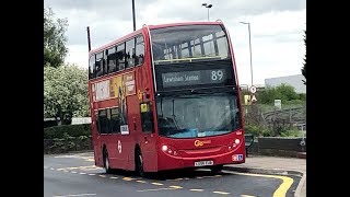 (FRV+Huge Diversion) Route 89 | Slade Green | Lewisham Station | E54 , LX56 EUB