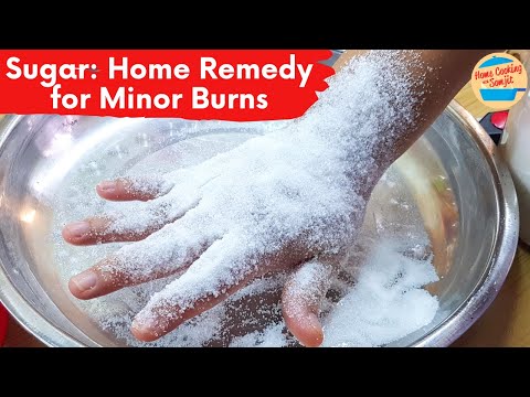 Does boiling water burn sugar?