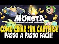 COMO CRIAR SUA CARTEIRA DO MONSTA INFINITE FÁCIL!- #MonstaInfinite #JogosNft #Axieinfinity