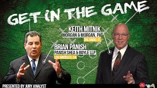 Get in the Game Podcast - Bruises Matter in Court with Keith Mitnik - Trial Lawyer and Educator