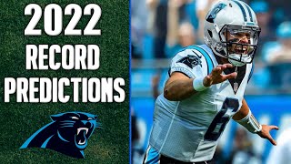 Carolina Panthers 2022 Record Predictions