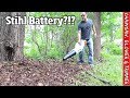 Stihl battery equipment- is it good enough for the lawn care or landscaping pro?!?  Blower, Chainsaw