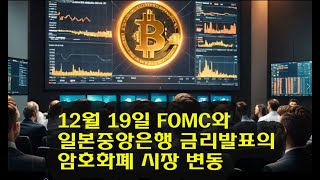 12월 19일 FOMC와 일본중앙은행 금리 발표에 따른 암호화폐 변동성에 대처하기