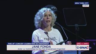 Celebrities & Activists Gather at "Rise Up" Concert Celebrating First Amendment