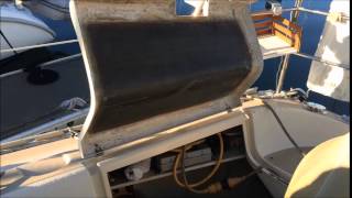 S/V Southern Cross ep.4 - Working on an O'Day 39 sailboat