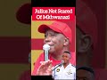 Julius Malema Not Scared Of Mkhwanazi #politics #eff #sifisotwalamedia #police
