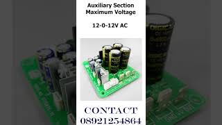 sesoto 25 Ampere, 4 x 6800/35V Dual Supply Rectifier Board with 5V, 12V, 12-0-12V..