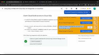 Using Ruby on Rails with Cloud SQL for PostgreSQL on Cloud Run | GSP943