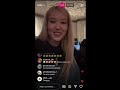 rose instagram live songs leaks