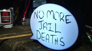 Dozens protest inmate deaths at Roanoke City Jail