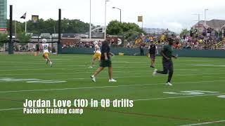 Jordan Love opens training camp as the Green Bay Packers starting quarterback