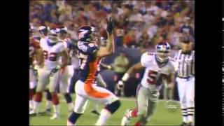 Ed McCaffrey Injury - September 10, 2001