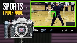 Fujifilm SPORTS FINDER MODE Explained
