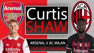 Arsenal V AC Milan Live Dubai Super Cup Watch Along (Curtis Shaw TV)