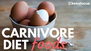 What to Eat on the Carnivore Diet | ZERO CARB KETO DIET | What is the Carnivore Diet?
