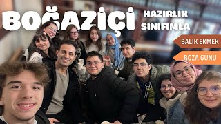 BOĞAZİÇİ HAZIRLIK SINIFIMLA EMİNONÜNDE BALIK YEMEYE VE BOZA İÇMEYE GİTTİK!!! ilk defa denedimm