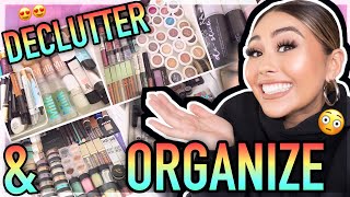 ORGANIZING MY INSANE MAKEUP COLLECTION PART 2 | Roxette Arisa