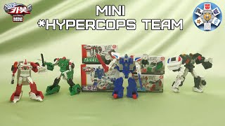 Hello Carbot Mini Hypercops Team! Mini Egryboom, Prudyboom, Supportyboom, Drocop