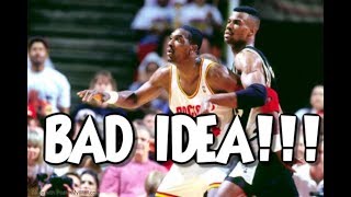 How provoking Hakeem Olajuwon really can go wrong