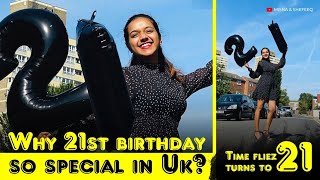 21st Birthday in London | Happy Birthday Naina #misnashefeeq #uk