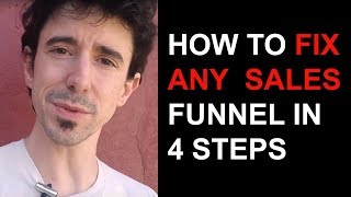 How To Fix Any Sales Funnel In 4 Steps
