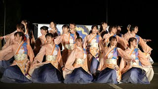 山口県立大学よさこい部 奄美連合萩組 🎵戀螢 📍らっせによさこい祭り 2022-12-04T17:24