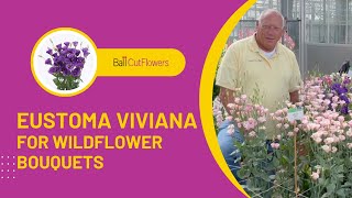 Eustoma Viviana for Trendy Wildflower Bouquets