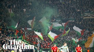 Celtic fans defy club by showing support for Palestine in Champions League