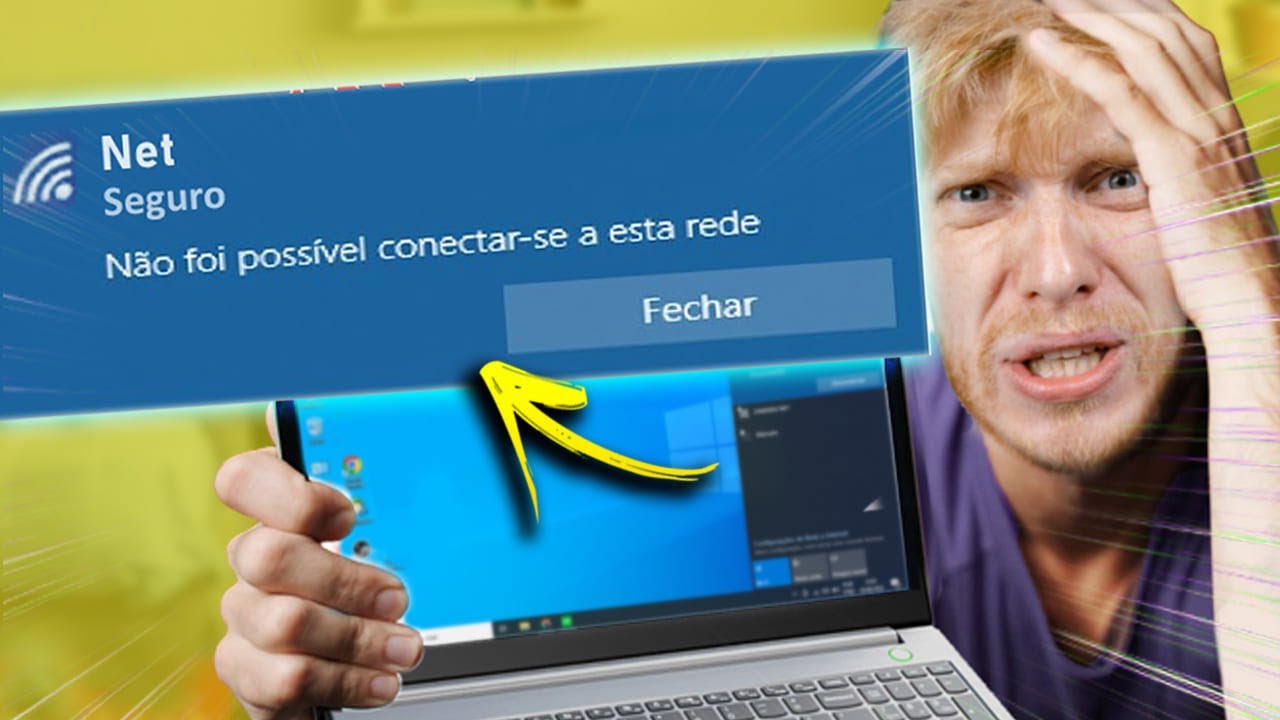 NÃO Foi Possível Conectar A Essa REDE [Resolva De 3 Formas] - YouTube