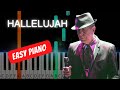 How to play Hallelujah by Leonard Cohen | Easy piano sheet music