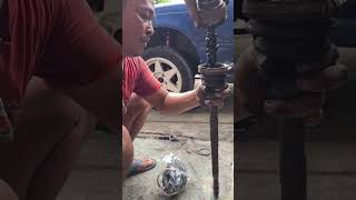 cara cepat ganti boot as roda di mobil great tanpa spooring.