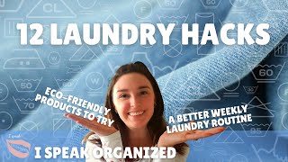 HOW TO DO LAUNDRY | 12 HACKS + MASTER YOUR LAUNDRY ROUTINE