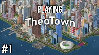 building my own City!🏙 | Theo town gameplay #1