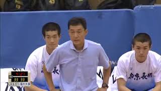 2017高校バスケ　インターハイ準決勝　帝京長岡　ｖｓ　福岡大大濠その２