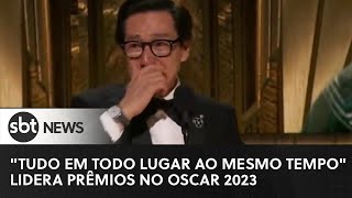 "Tudo em Todo Lugar ao Mesmo Tempo" lidera prêmios no Oscar 2023 | #SBTNewsnaTV (13/03/23)