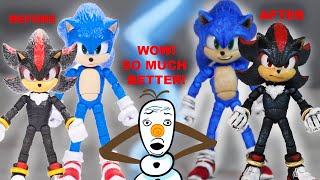 Improving Jakks Pacific Sonic the Hedgehog 3 Action Figures!