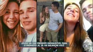 Jovem resolve dar um presente para o padrasto e comove a internet