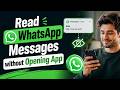 How to Read WhatsApp Messages Without Opening the App (3 Easy Ways!)