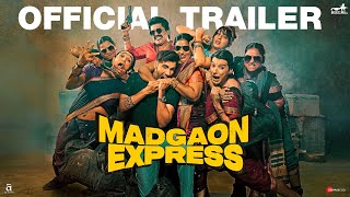 Madgaon Express |  Trailer | Divyenndu | Pratik Gandhi | Avinash Tiwary | Nora F