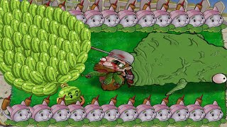 Plants Vs Zombies Hack 99 Melon Pult Cattail vs 99 Giga Horrible Zomboss Mod Crazy Dave