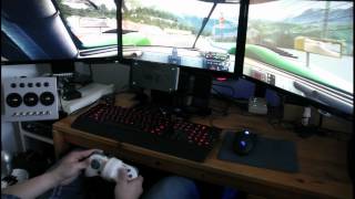 RaceRoom Racing Experience - neGcon PlayStation controller