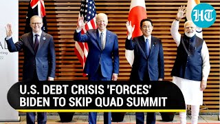 Rattled Biden forced back to U.S. amid debt crisis; QUAD Summit postponed | Details