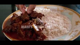 | ചൂട് ബീഫ് കറി | ചൂട് ചോറ് | അമ്മാമ്മച്ചി സ്പെഷ്യൽ || BEEF CURRY AND RICE ||