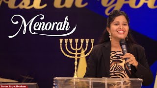 Menorah(Full Msg) | Pastor Priya Abraham | 14th Nov 2021