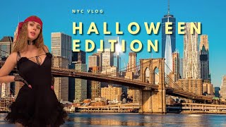 TRAVELING TO NYC FOR HALLOWEEN // with Brandy Gordon