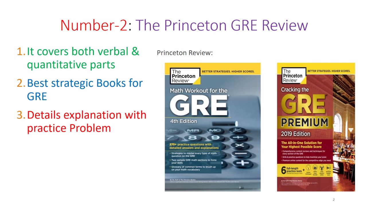 Best GRE Preparation Books - YouTube