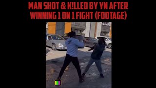 Man Shot \u0026 K!lled By YN After Winning 1 On 1 Fight (Footage)