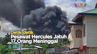 Pesawat Militer Jatuh Gagal Mendarat, 17 Orang Meninggal Dunia