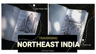 Traversing Northeast India | Vertical travel video | IIT Roorkee